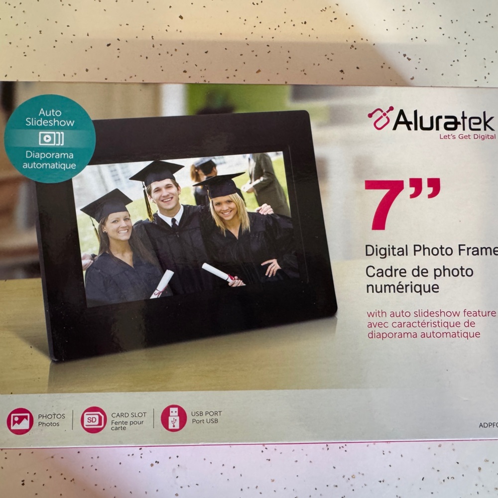 Black Digital Photo Frame